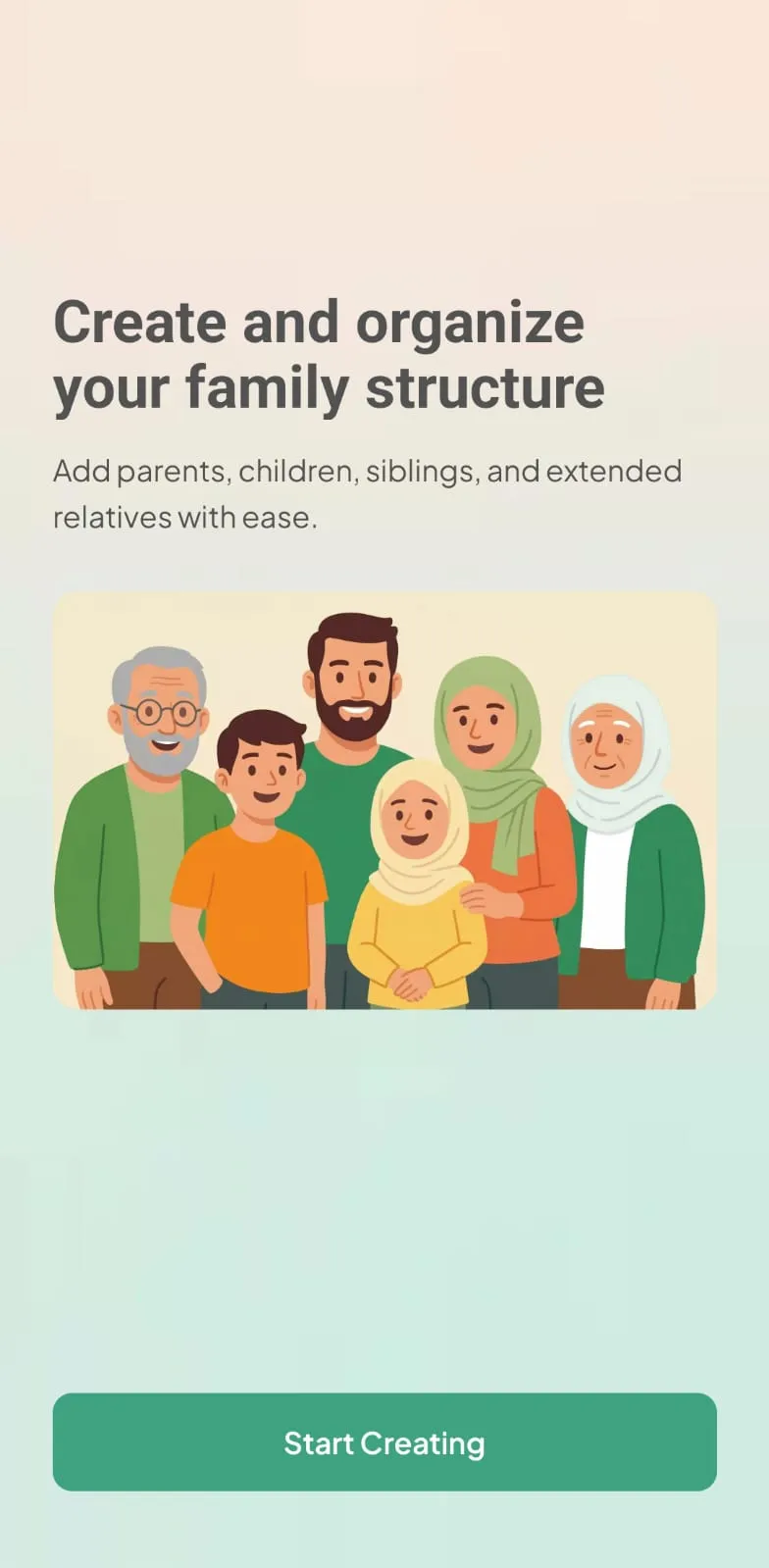 Treely - Family Tree App screenshot 1