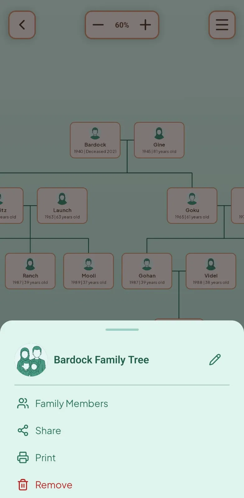 Treely - Family Tree App screenshot 3